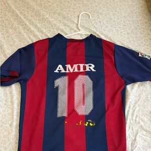 Amir Qatar airways jersey size youth medium
